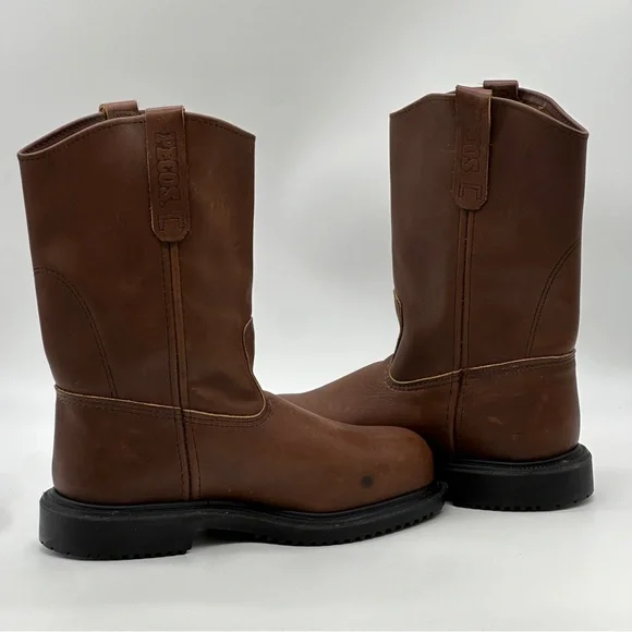 Red Wings Safety Toe Pull On Boot. Size 8 - Picture 8 of 11